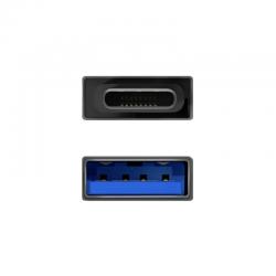 Aisens Mini Adaptador USB 3.2 Gen1 3A CM-AH Gris